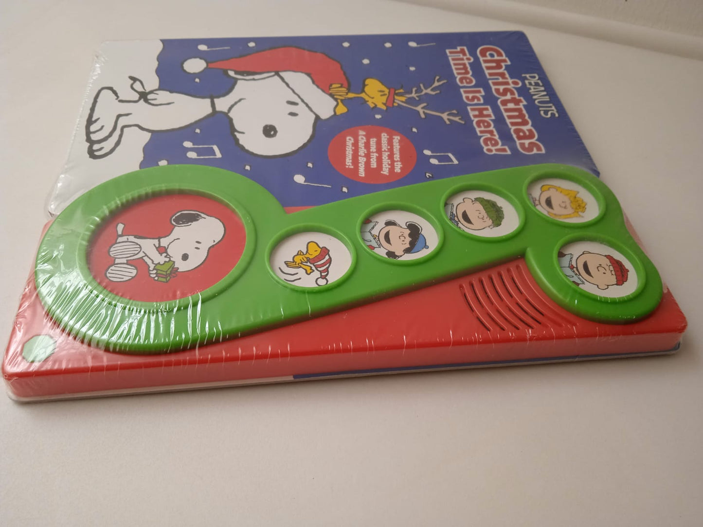 Snoopy Peanuts Christmas Time Is Here! Libro Musical Nuevo