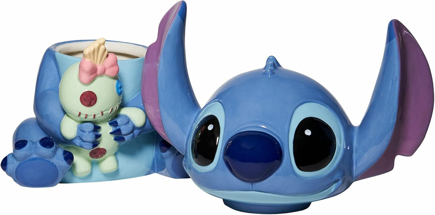 Lilo y Stich Disney Galletero de Ceramica