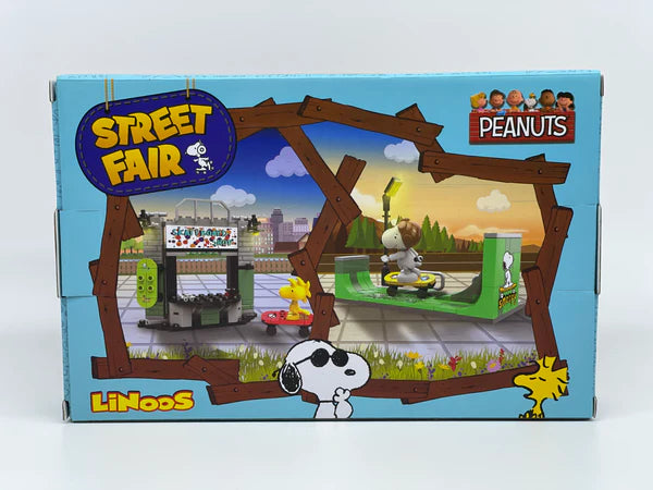 Snoopy Peanuts Pista de Patinaje Bloques de Construccion