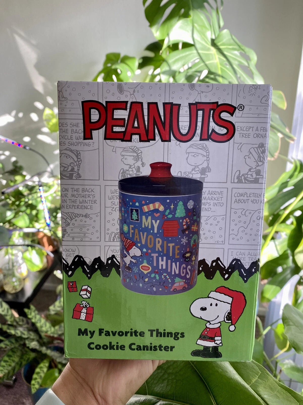 Snoopy Peanuts Galletero "My favorite things"