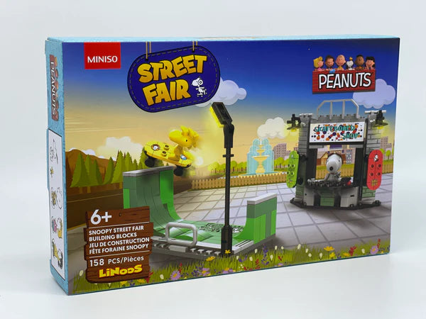 Snoopy Peanuts Pista de Patinaje Bloques de Construccion
