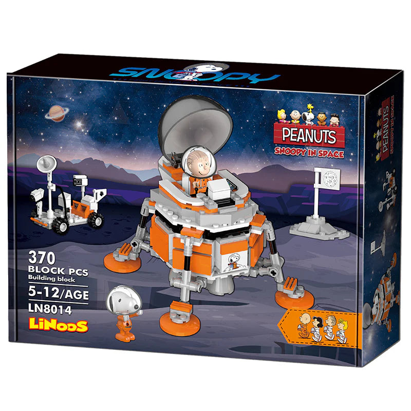 Snoopy Estación Espacial Bloques De Construcción 393 pzas.