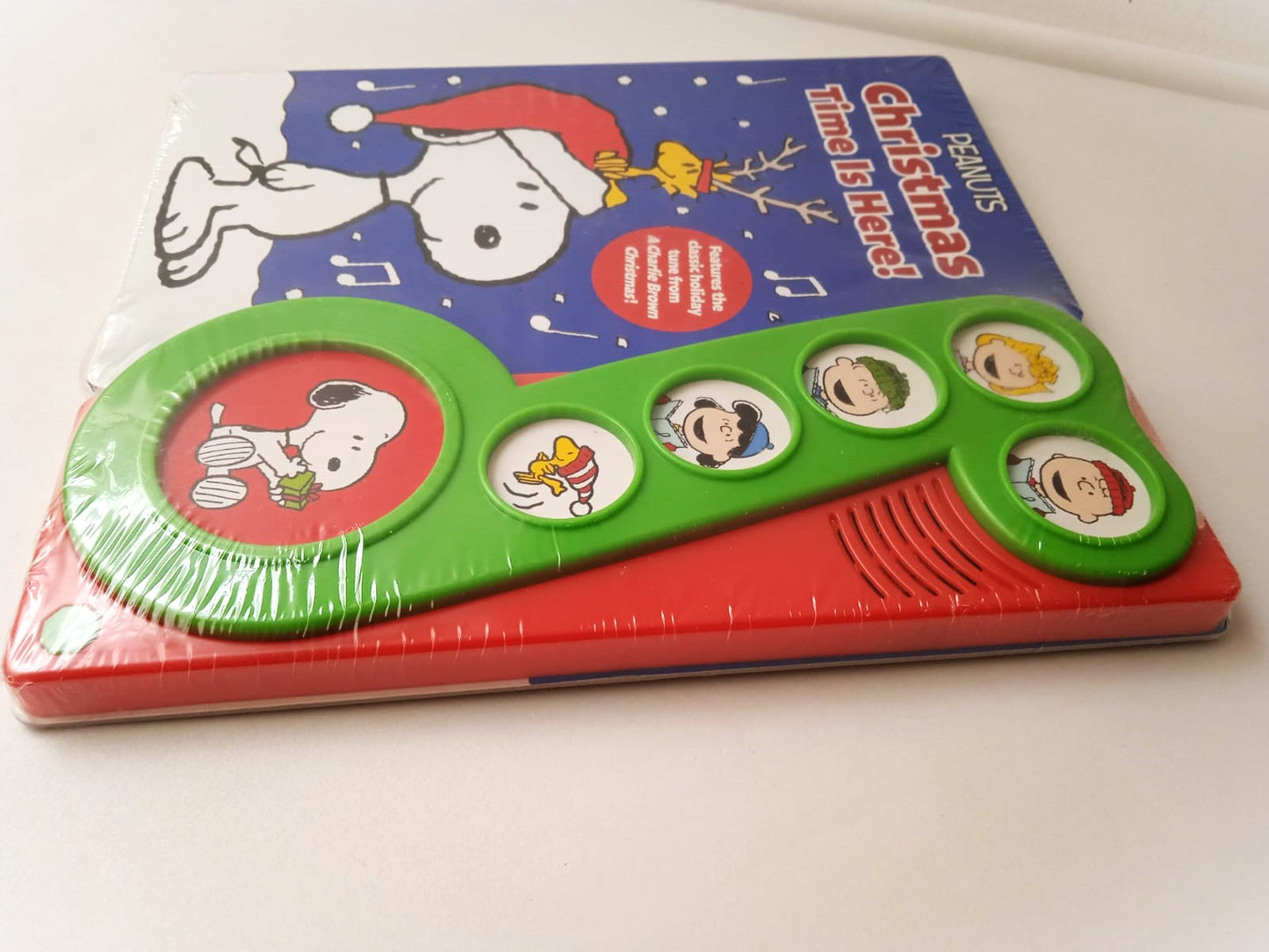 Snoopy Peanuts Christmas Time Is Here! Libro Musical Nuevo