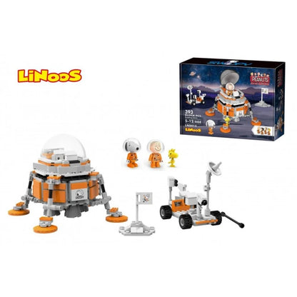 Snoopy Estación Espacial Bloques De Construcción 393 pzas.