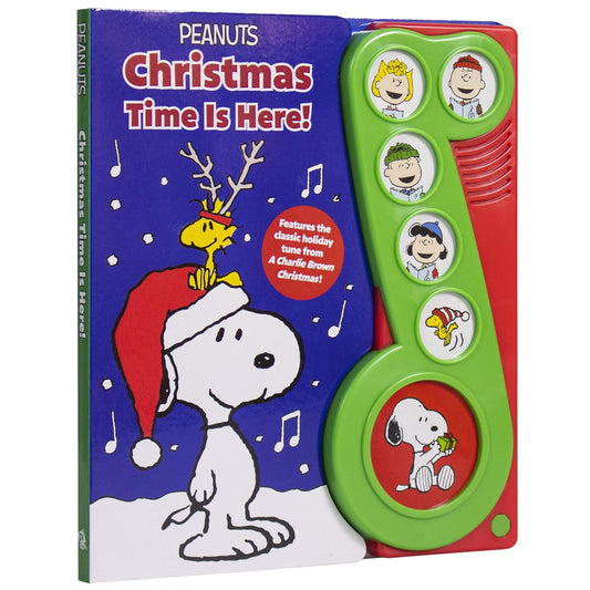 Snoopy Peanuts Christmas Time Is Here! Libro Musical Nuevo