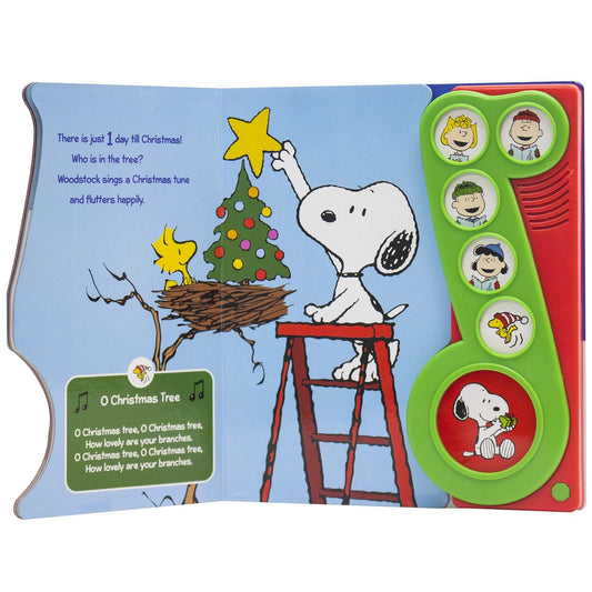 Snoopy Peanuts Christmas Time Is Here! Libro Musical Nuevo