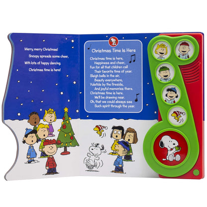 Snoopy Peanuts Christmas Time Is Here! Libro Musical Nuevo