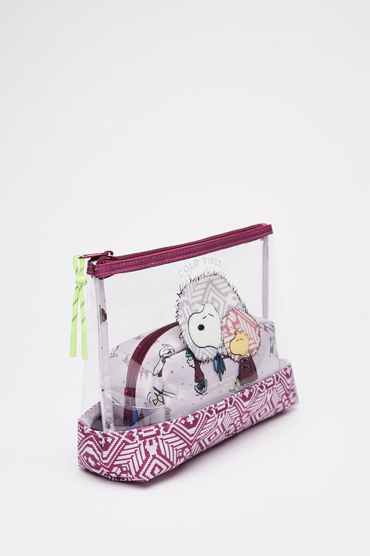 Snoopy Peanuts Pack 3 neceseres Snoopy, Women'Secret